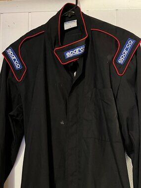 SPARCO Formula One Pit Crew Suit Overalls L NON FIA